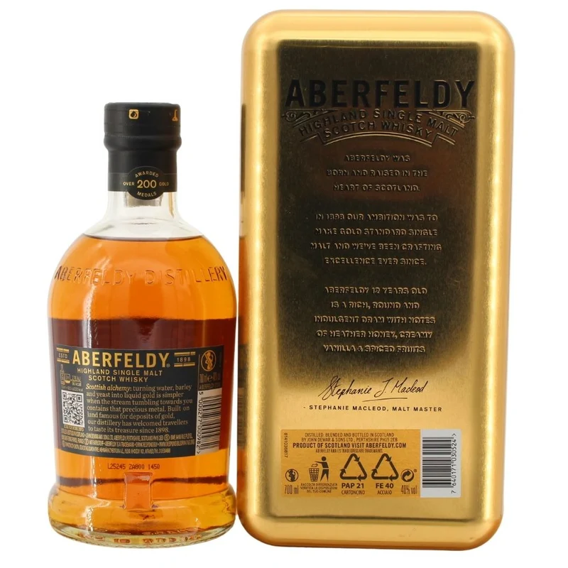 Aberfeldy 12 Jahre Limited Bottling Batch #2905 40% 0,7l