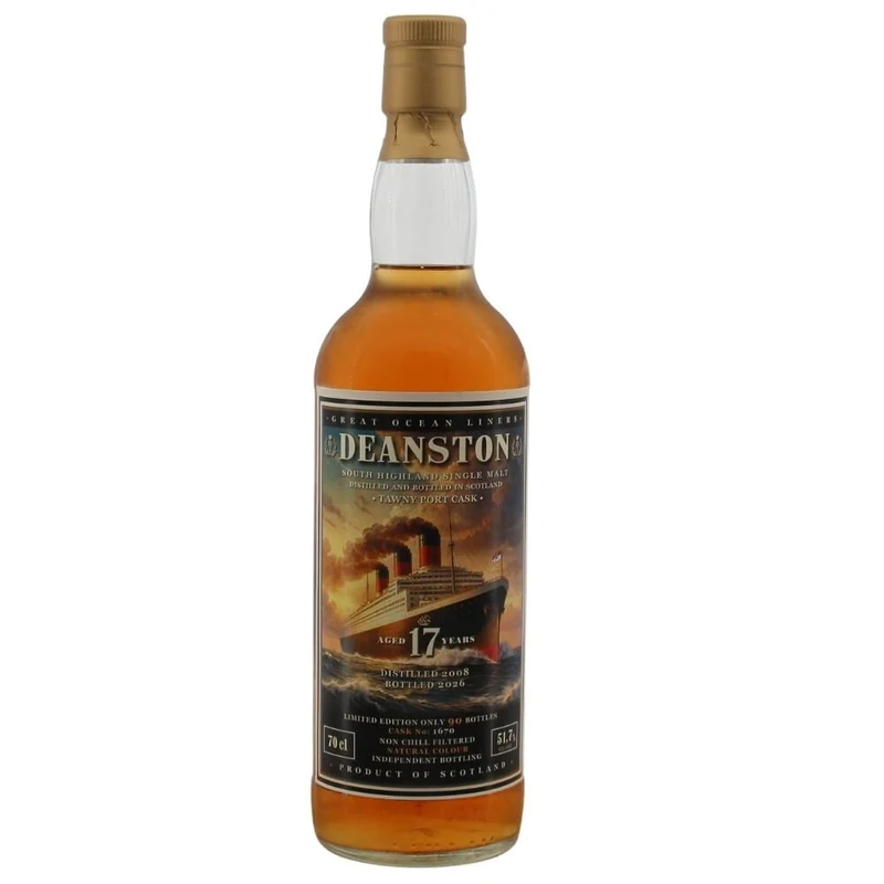 Deanston 17 Jahre 2008/2026 Tawny Port Jack Wiebers 51,7% 0,7l