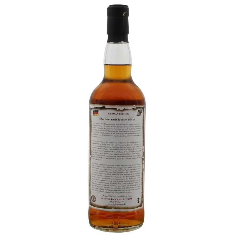 Jacks Pirate Whisky Überfahrt nach Sachsen Part XI Jack Wiebers 49,2% 0,7l