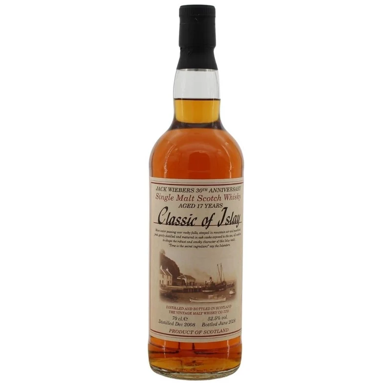 Classic of Islay 17 Jahre 2008/2026 Jack Wiebers 30th Anniversary 52,5% 0,7l