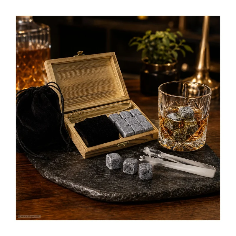 ROMINOX® Eiswürfel-Steine // Granito