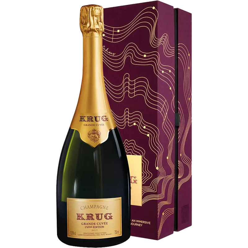 Champagner Krug Brut "Grande Cuvée 170ème" AOC - Édition Étui