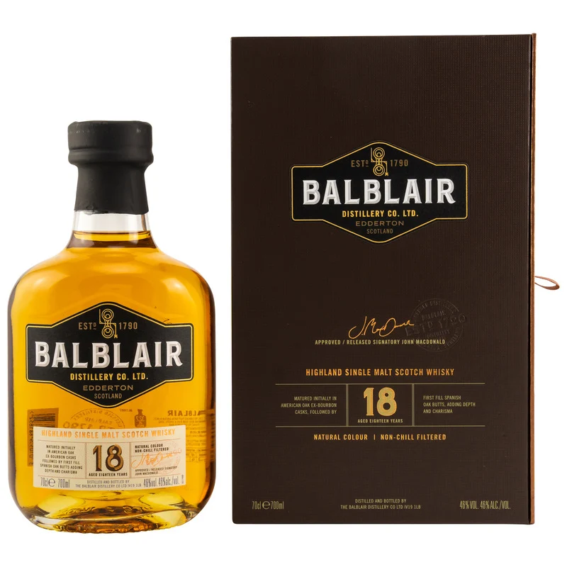 Balblair 18 Jahre | Northern Highland Single Malt Scotch Whisky