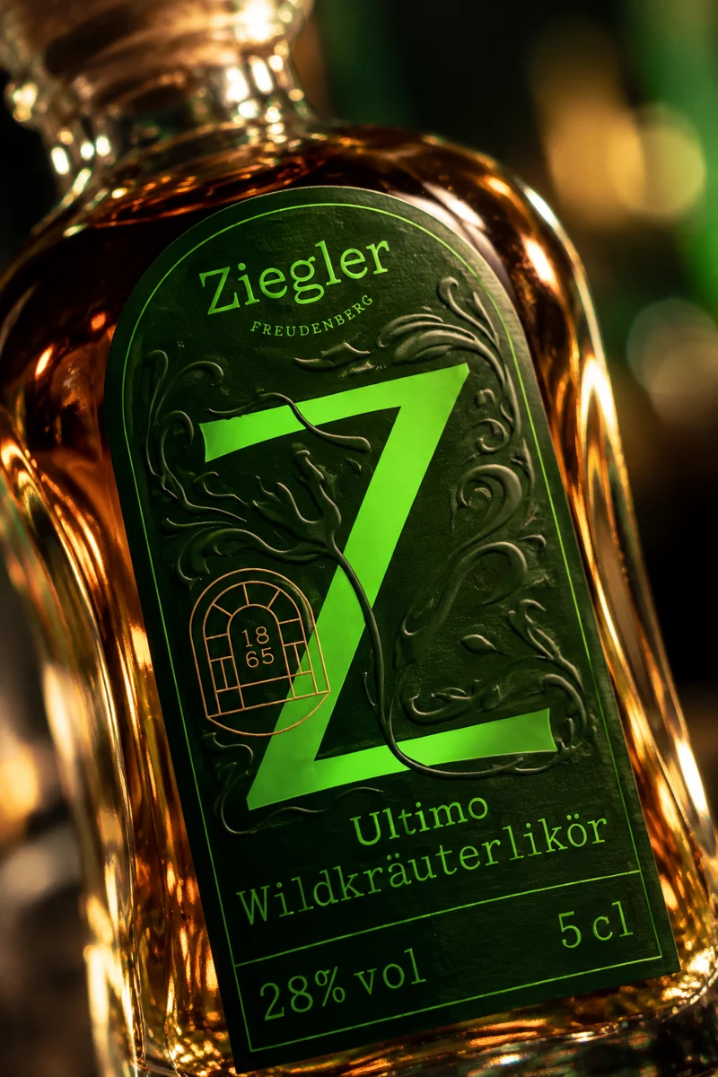 Ziegler Ultimo Wild Herb Liqueur Tasting Set | 3 × 5 cl