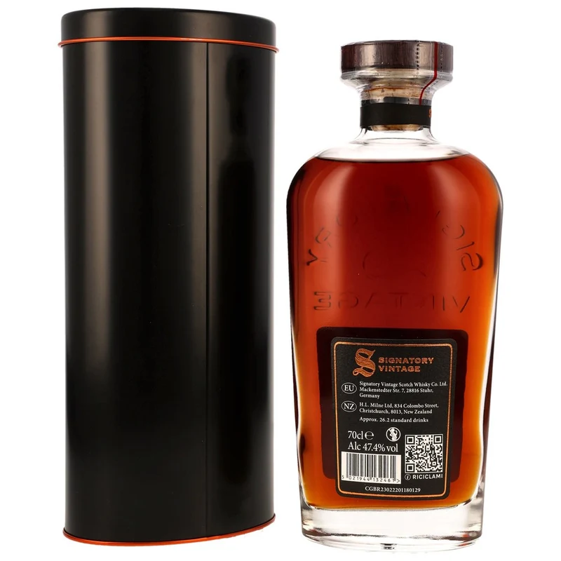 Glenburgie 30 Jahre 1995/2026 Cask Strength Collection - Sig Symingtons Choice - 1st Fill PX Sherry Cask #201 47,4% 0,7l