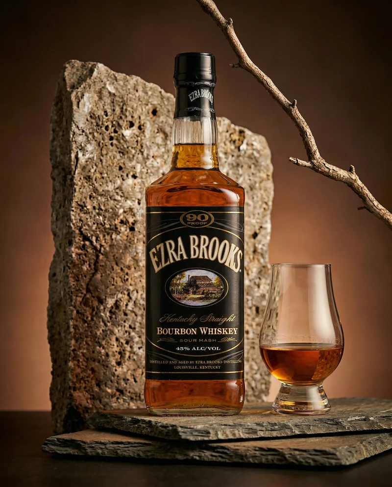 Ezra Brooks Bourbon 45%