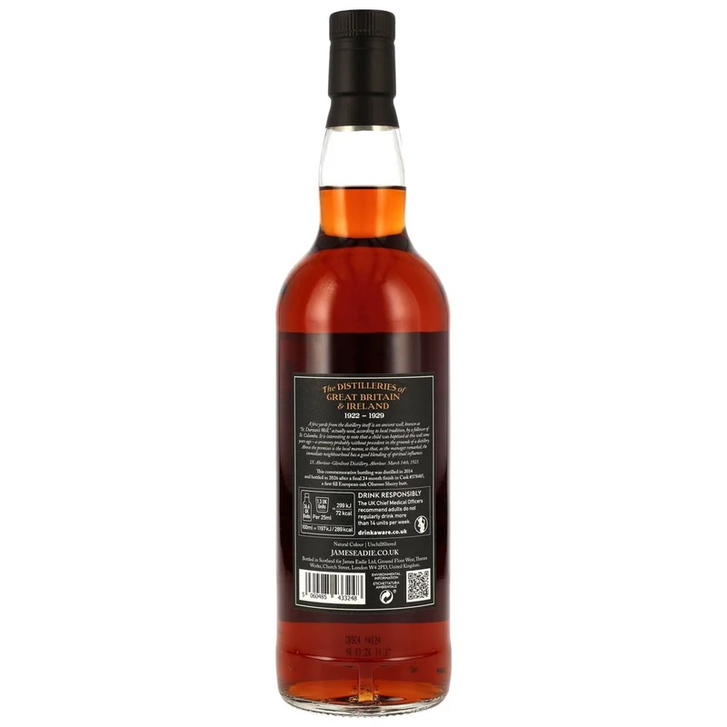 Aberlour 11 Jahre 2014/2026 1st Fill Oloroso Sherry Butt Finish #378485 - James Eadie 52,3% 0,7l