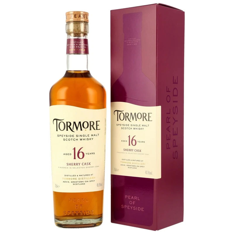 Tormore 16 Jahre Oloroso & Cream Sherry Casks 46,8% 0,7l