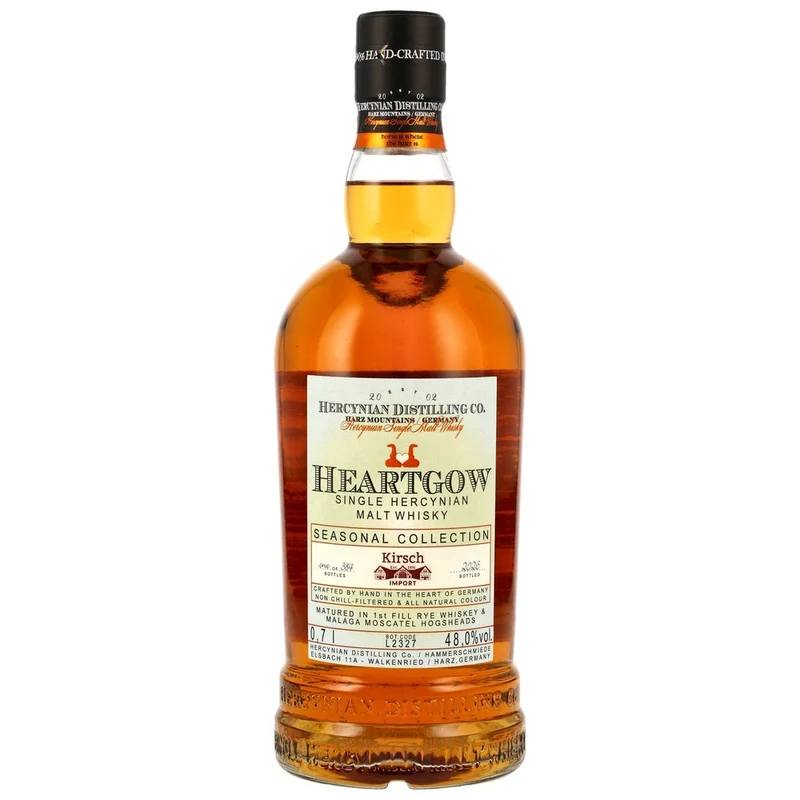 Heartgow Summer 2026 - Hercynian Single Malt Whisky - 1st Fill Rye Whiskey & Malaga Moscatel Hogsheads 48,0% 0,7l
