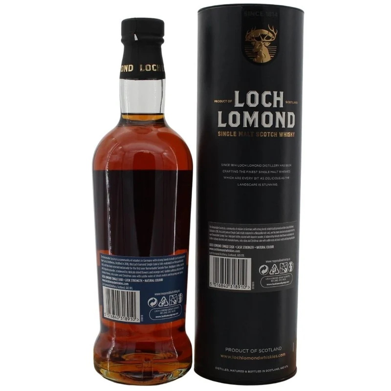 Loch Lomond 8 Jahre 2018/2026 Remarkable Society 58% 0,7l