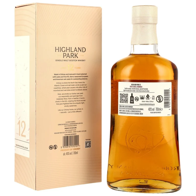 Highland Park 12 Jahre 40,0% 0,7l