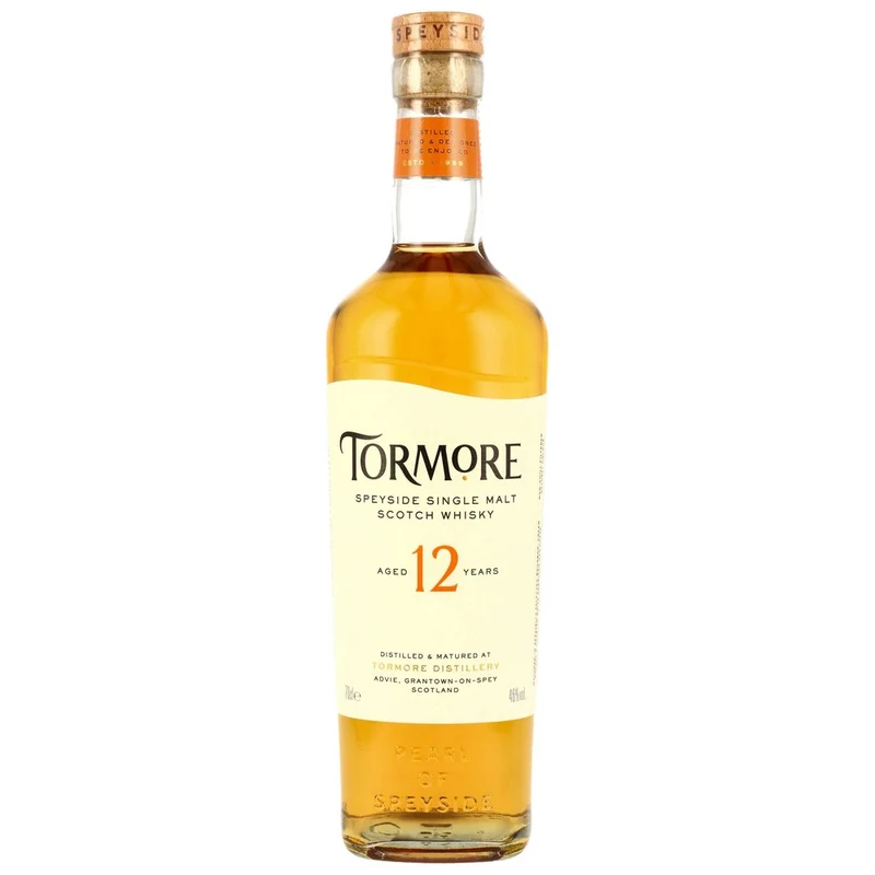 Tormore 12 Jahre - Bourbon, Cream Sherry & Toasted White American Oak Casks 46,0% 0,7l