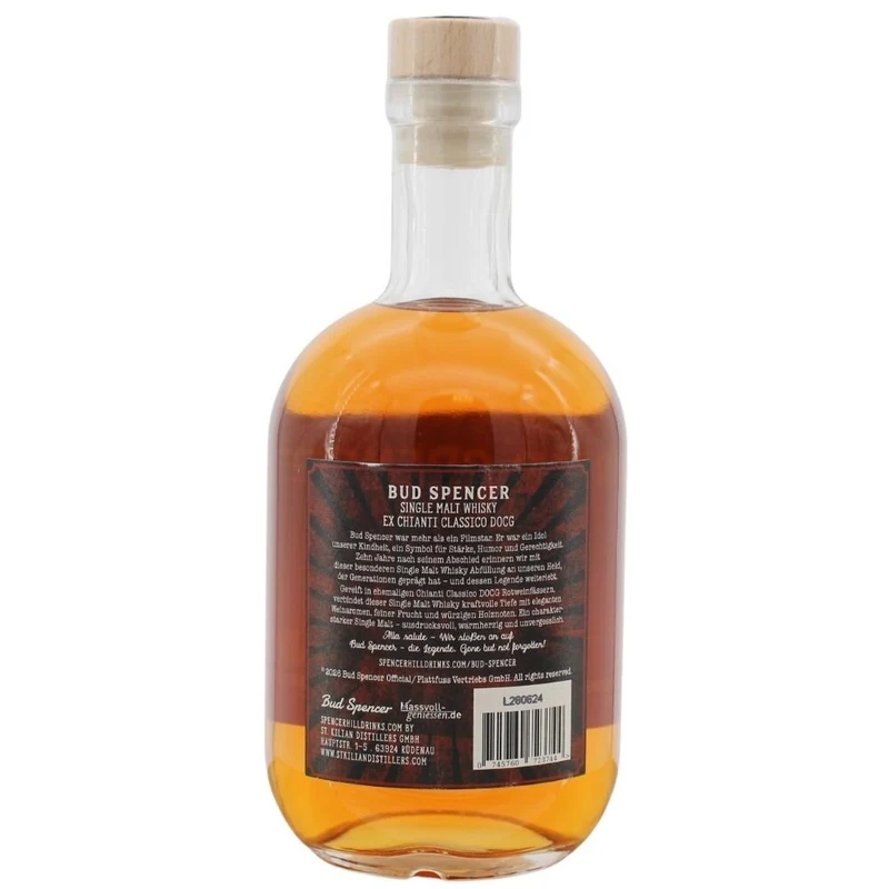 St. Kilian Bud Spencer The Legend Gone But not Forgotten 46% 0,7l