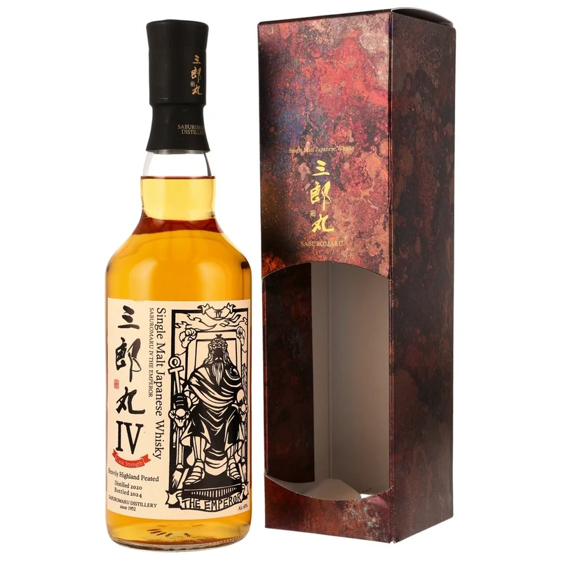 Saburomaru IV The Emperor - 2020/2024 - Cask Strength Heavily Highland Peated 60,0% 0,7l