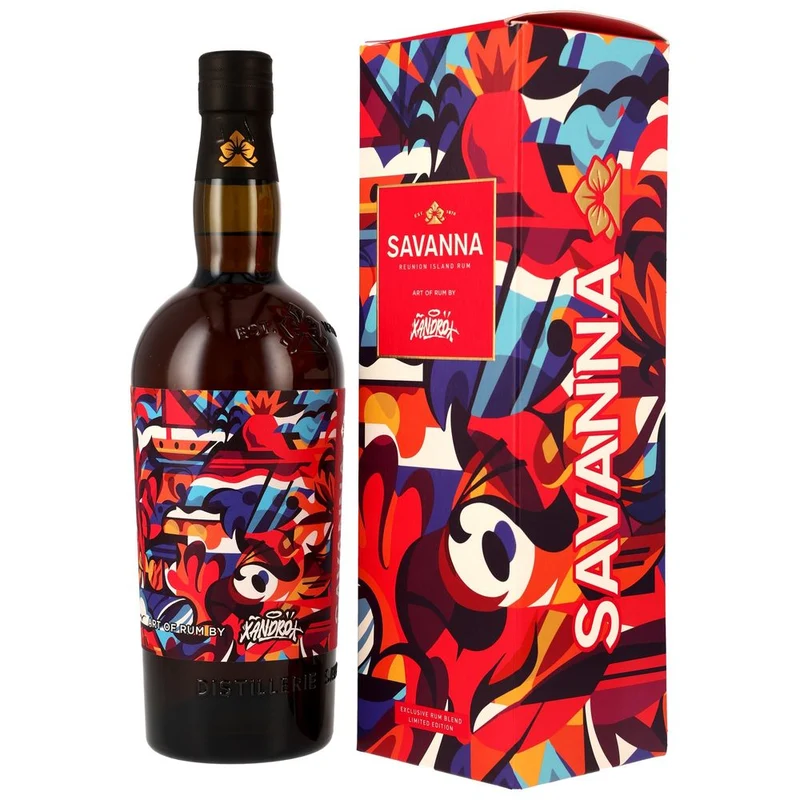 Savanna Art of Rum by Xandro - Reunion Island Rhum Traditionnel 57,0% 0,7l