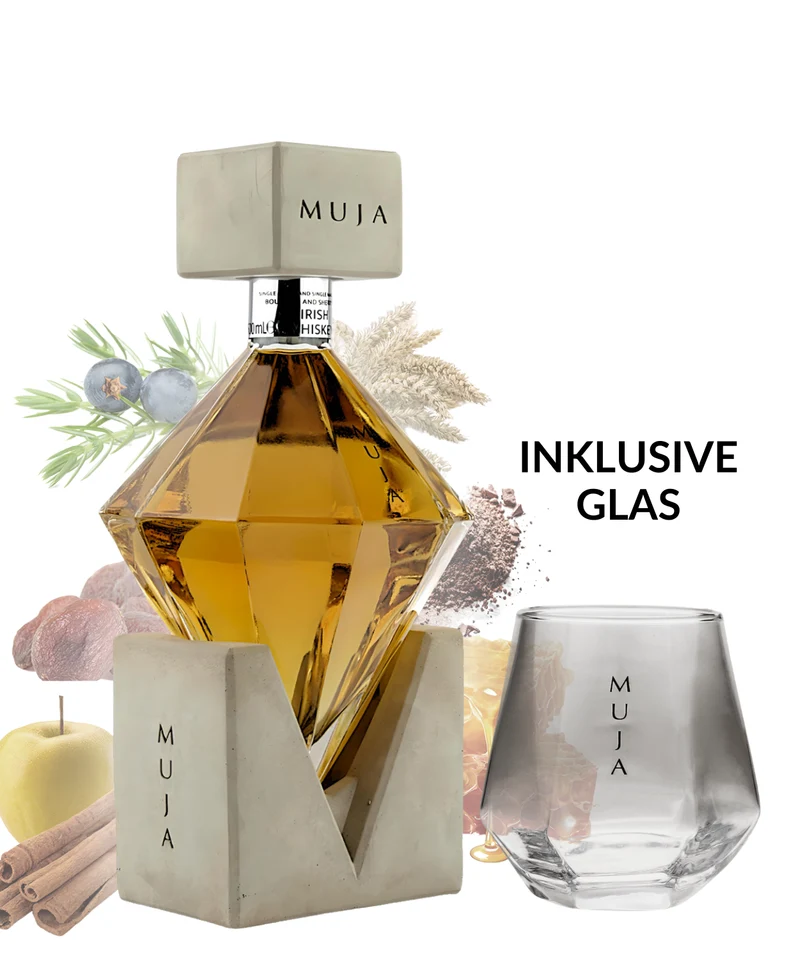 Muja Irish Whiskey Blended inkl. Glas