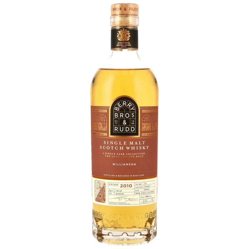 Williamson 15 Jahre 2010 Barrel #875032 The Auld & The Bold Berry Bros & Rudd 56,0% 0,7l