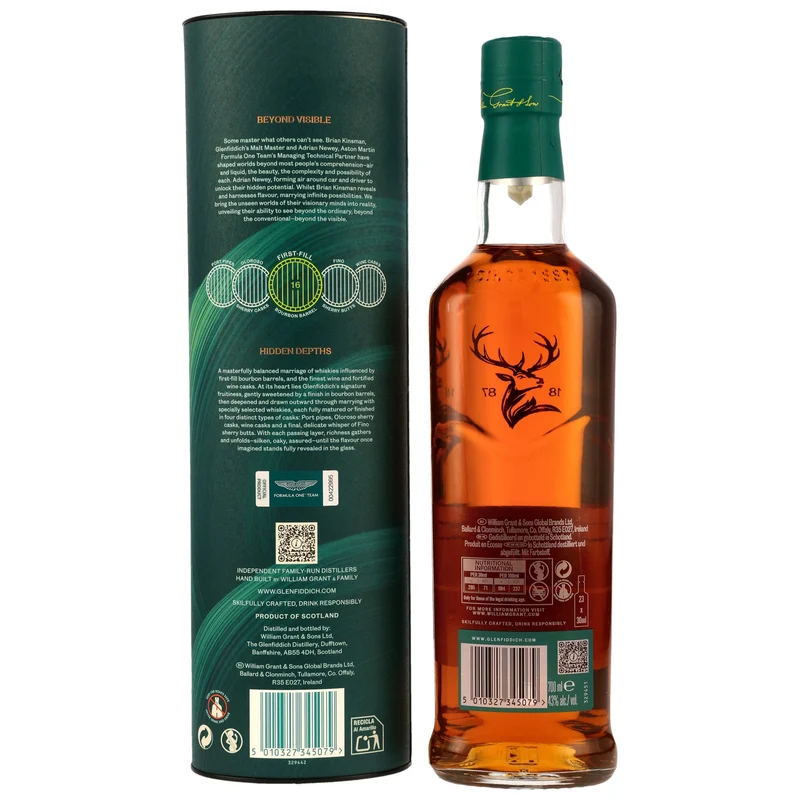 Glenfiddich Aston Martin F1 Limited Edition 2026 43,0% 0,7l