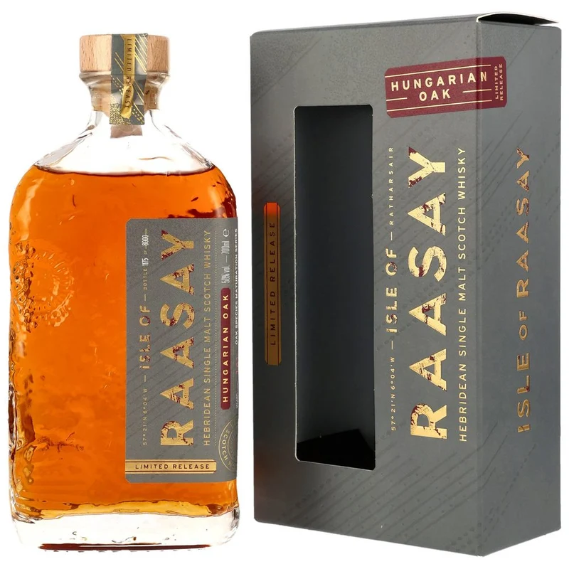 Isle of Raasay Single Malt Whisky - Oak Species: Hungarian Oak Oloroso Sherry Barrique 50,0% 0,7l