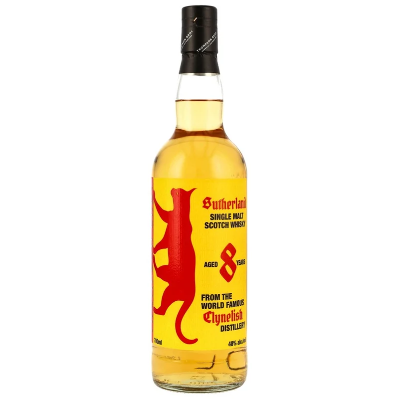 Sutherland Clynelish 8 Jahre - Batch 001 - Thompson Bros. 48,0% 0,7l