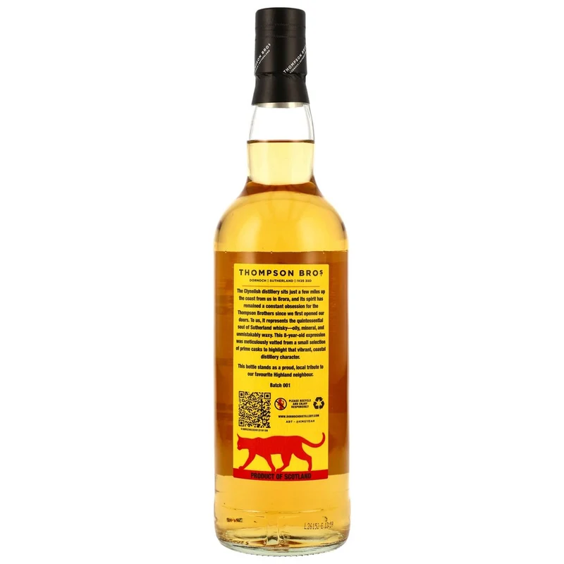 Sutherland Clynelish 8 Jahre - Batch 001 - Thompson Bros. 48,0% 0,7l
