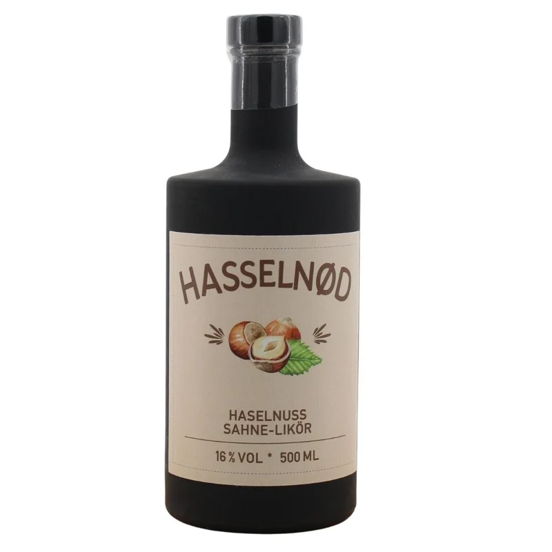 Hasselnod Haselnuss Sahne-Likör 16% 0,5l