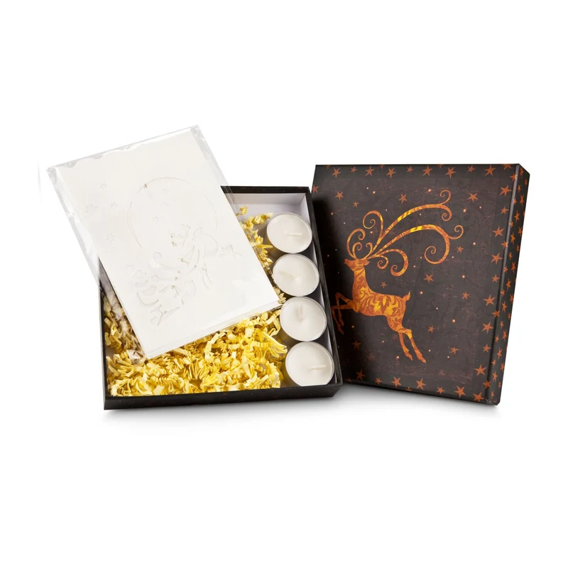 Stimmungsvolle Papier-Laternen – Wohlfühl-Geschenkset