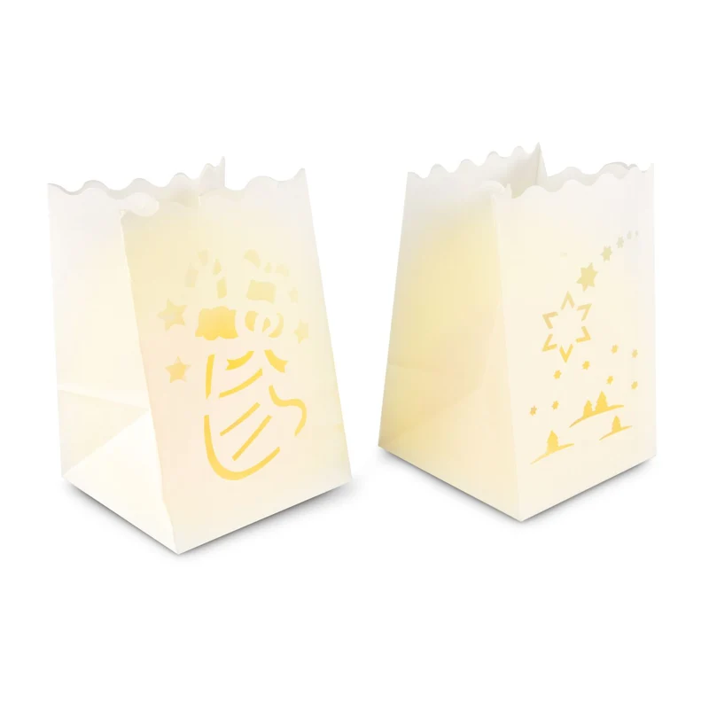 Stimmungsvolle Papier-Laternen – Wohlfühl-Geschenkset