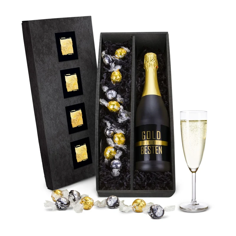 Goldene Momente – Getränke-Geschenkset