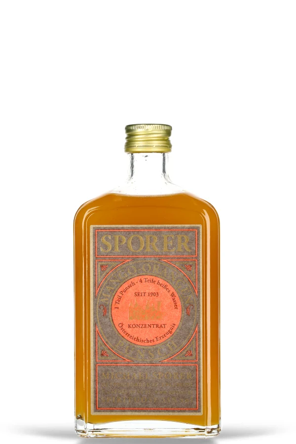 Sporer Mango-Orangenpunsch 35% vol. 0.5l