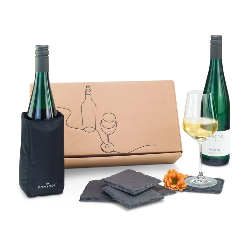 Wein-Kühlung – Getränke-Geschenkset