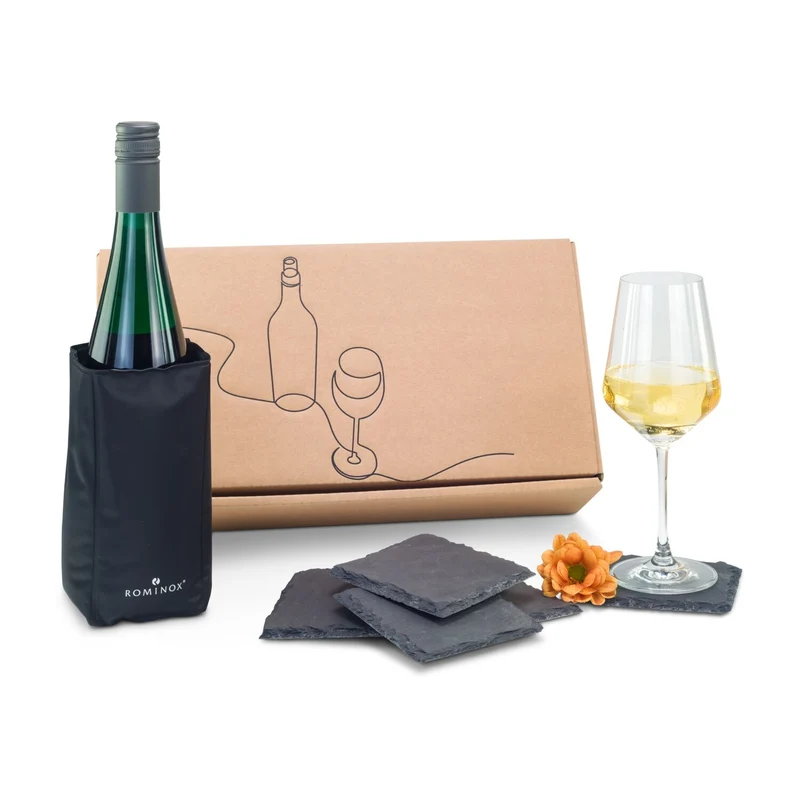Wein-Kühlung – Getränke-Geschenkset