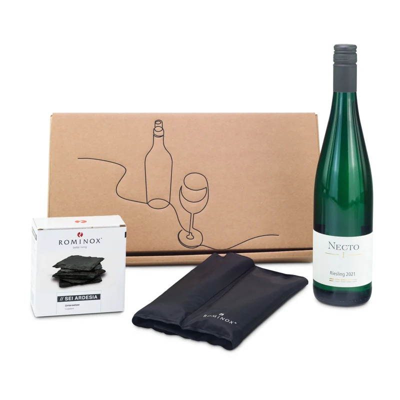 Wein-Kühlung – Getränke-Geschenkset