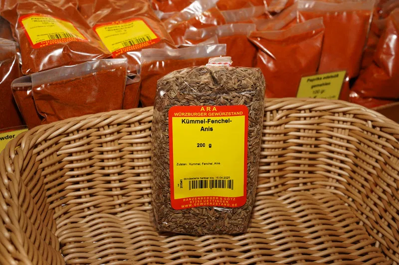 Kümmel Fenchel Anis