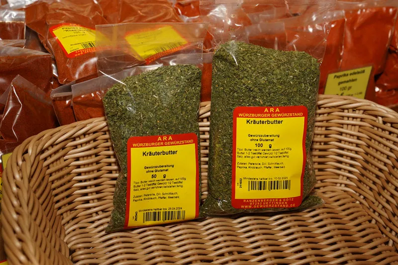 Kräuterbuttergewürz ohne Glutamat