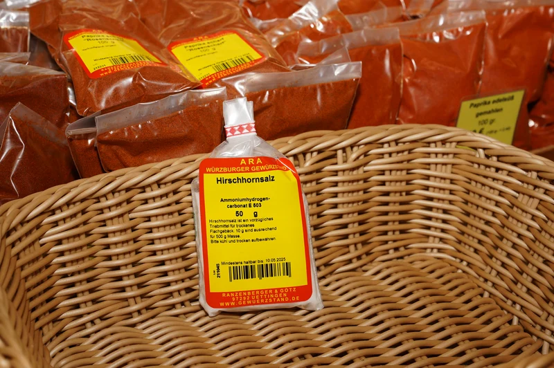 Hirschhornsalz Ammoniumhydrogencarbonat