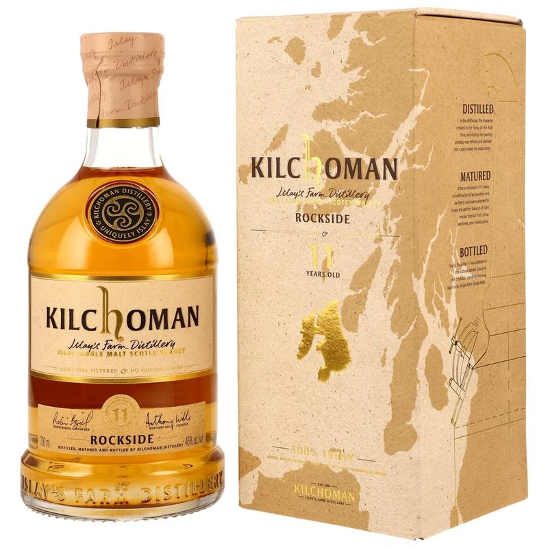 Kilchoman Rockside 11 Jahre. - Ex-Bourbon & ex-Sherry Casks 46,0% 0,7l