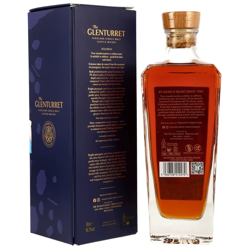 Glenturret Eclosion - PX Sherry Casks 46,2% 0,7l