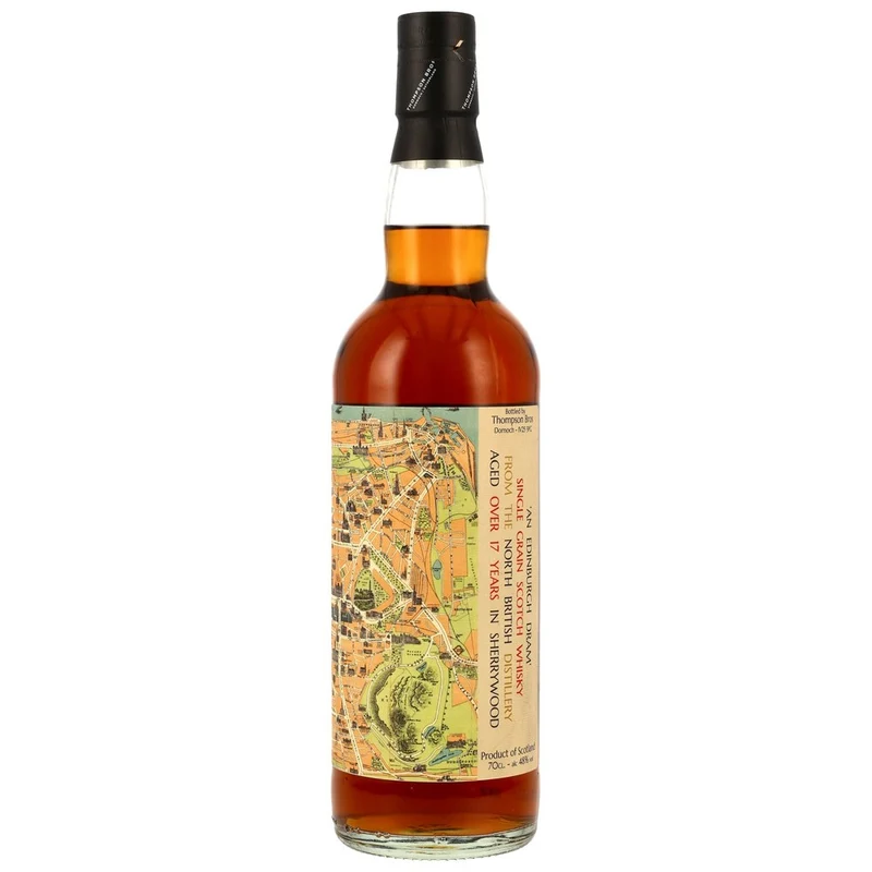 North British 17 Jahre Single Grain Sherry Casks - Thompson Bros. 48,0% 0,7l