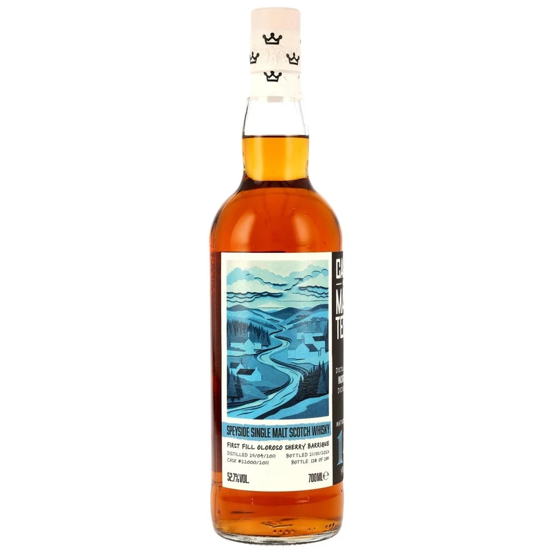 Inchgower 14 Jahre 2011/2026 1st Fill Oloroso Sherry Barrique #22000/201 - Cask Masters - Brave New Spirits 52,7% 0,7l