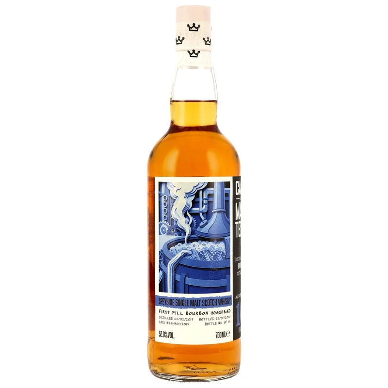 Dailuaine 10 Jahre 2015/2026 1st Fill Bourbon HHD #2561601/2015 - Cask Masters - Brave New Spirits 52,0% 0,7l