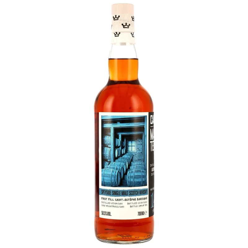 Auchroisk 14 Jahre 2011/2026 1st Fill Saint-Estephe Cask #22074022/2011 - Cask Masters - Brave New Spirits 50,5% 0,7l