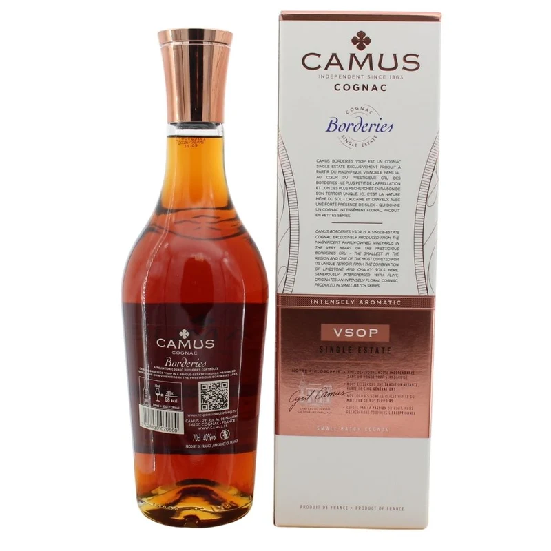 Camus Borderies VSOP Single Estate Small Batch 40% 0,7l