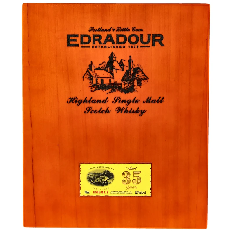 Edradour 35 Jahre 1989/2025 Enigma Part 2 1st Fill Sherry Butt #368 200th Aniversary 62,3% 0,7l