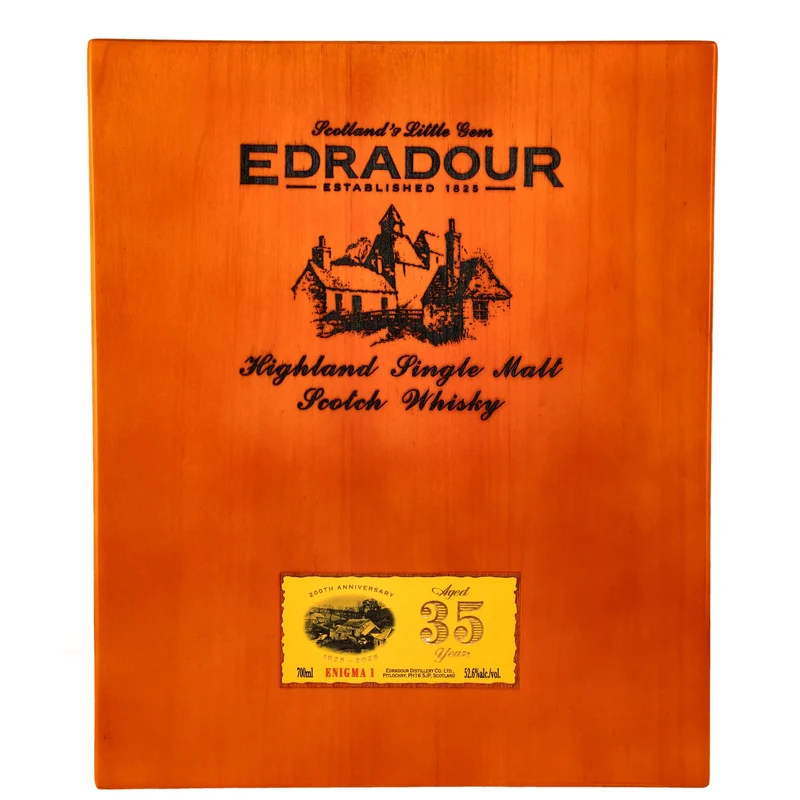 Edradour 35 Jahre 1989/2025 Enigma Part 1 1st Fill Sherry Butt #355 200th Aniversary 52,6% 0,7l