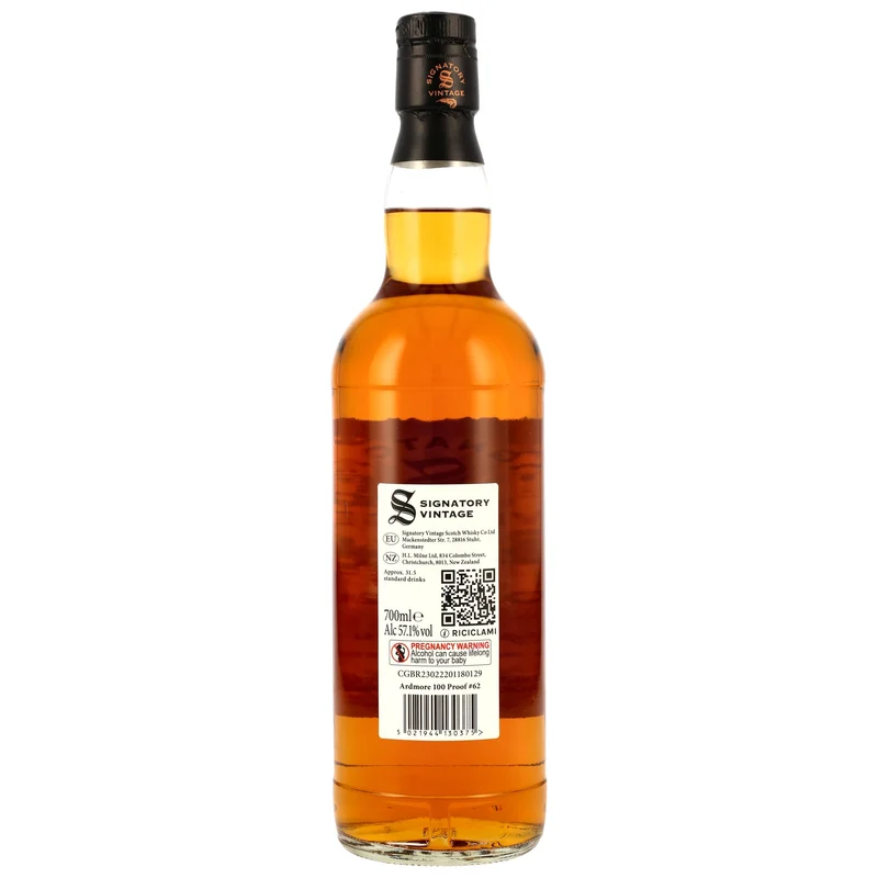 Ardmore 14 Jahre 2011/2025 Oloroso Sherry Butts SV 100 Proof Edition #62 57,1% 0,7l