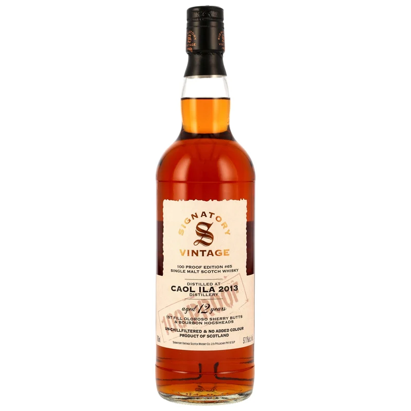 Caol Ila 12 Jahre 2013/2025 Oloroso Sherry Butts SV 100 Proof Edition #65 57,1% 0,7l