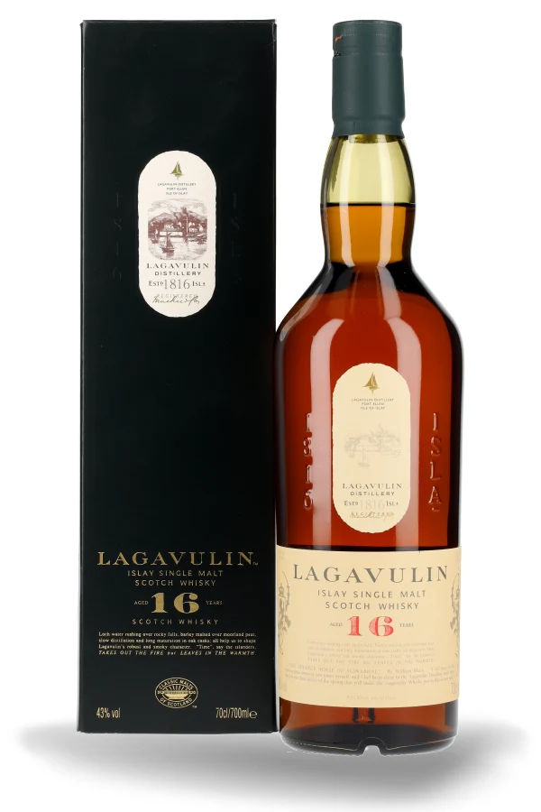 Lagavulin 16 Jahre Single Malt Whisky 43% vol. 0.7l