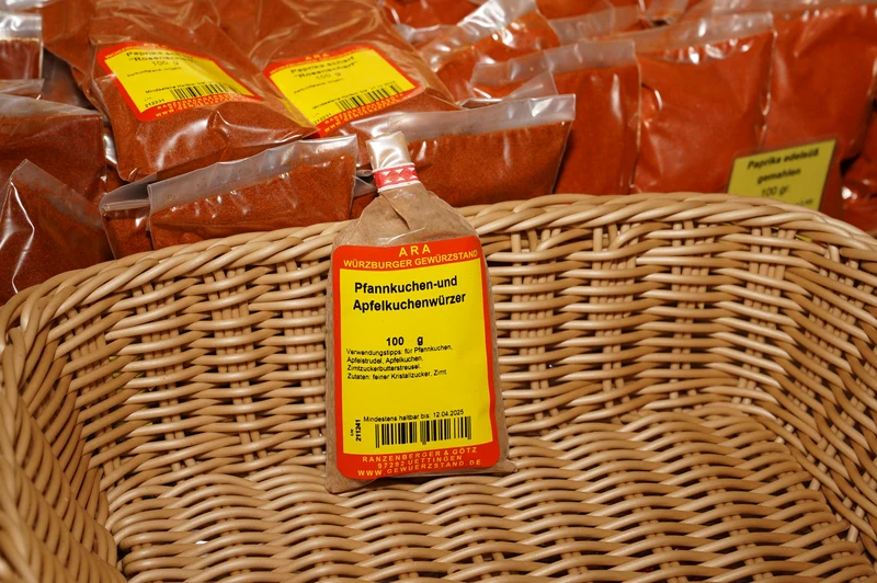Pfannkuchen und Apfelkuchengewürz