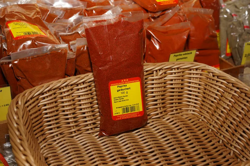 Paprika edelsüß geräuchert Spanien